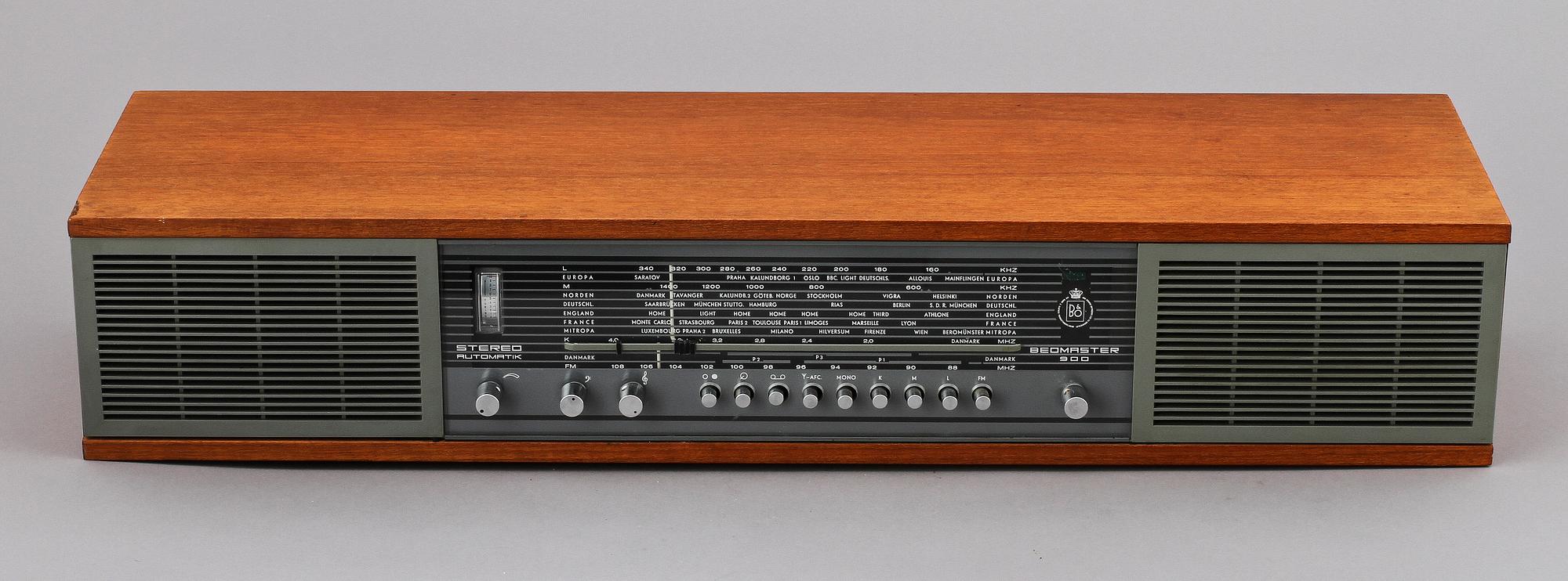 RADIO, "Beomaster 900K", Henning Moldenhawer, Bang & Olufsen, 1964 - 1970.