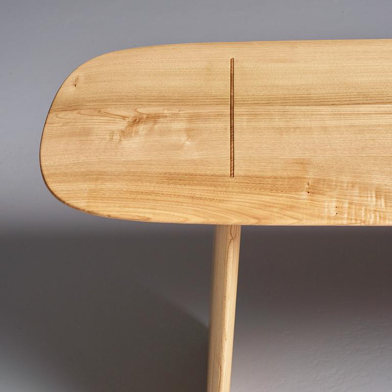 Claesson Koivisto Rune, a "Hand" bench, Sasimonokagu Takahashi, Japan 2019.