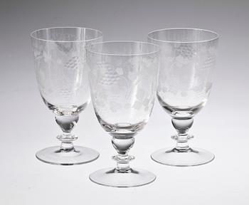 VINGLAS. 19 st, 1900-tal.