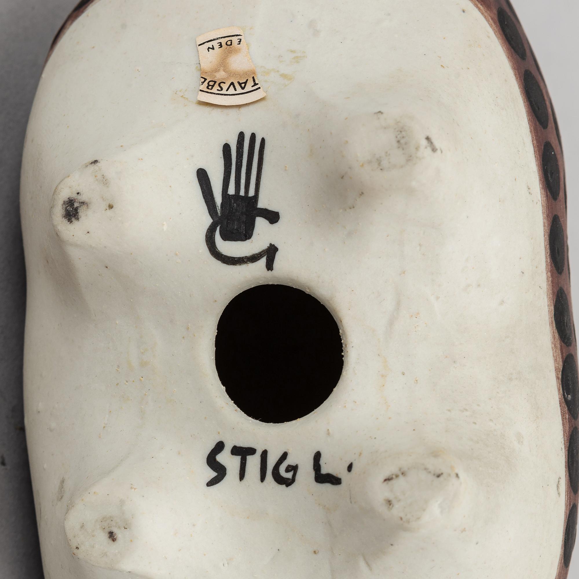 Stig Lindberg, a stoneware 'Springare' figurine, Gustavsberg Studio.