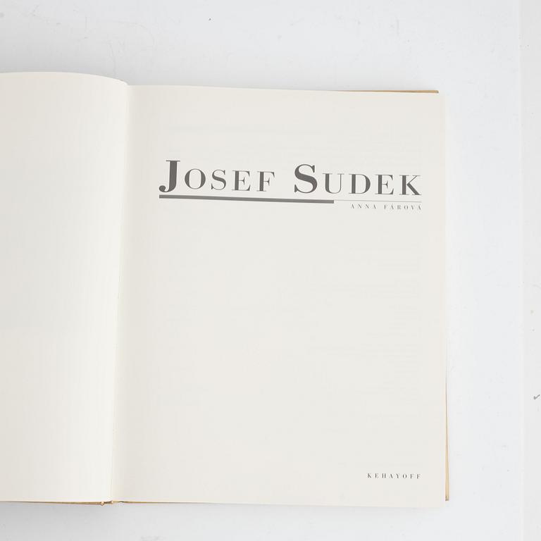 Josef Sudek, photo books, three volumes.