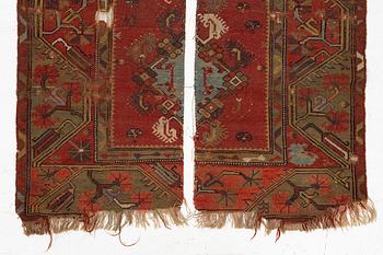 A fragment in two parts, antique Milas, Muğla Western Anatolia, c. 140 x 85 cm.