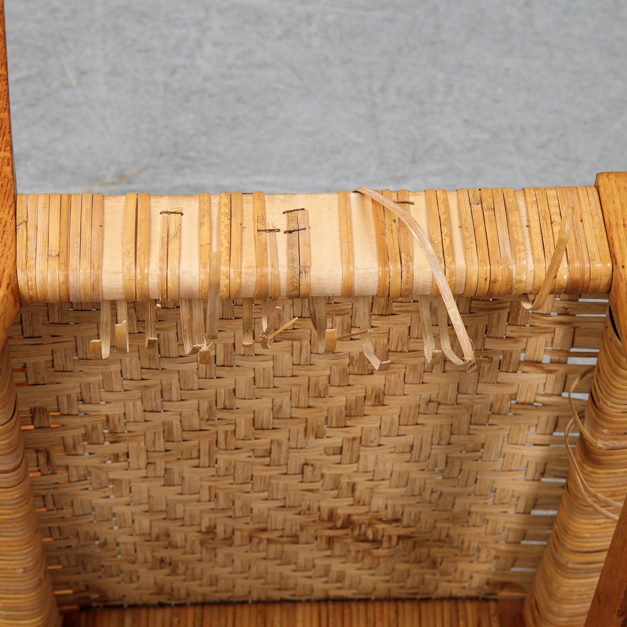 John Vedel Rieper, a set of eight oak chairs, Denmark. Designed 1962.