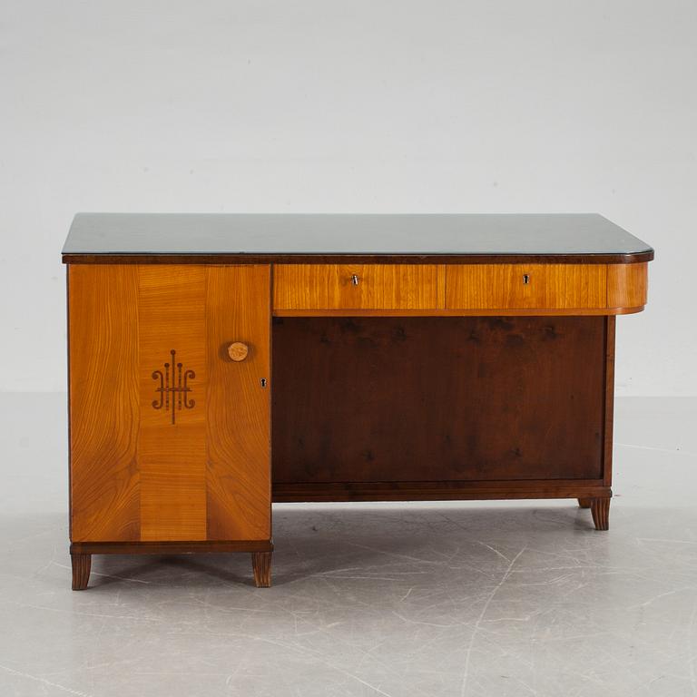SKRIVBORD, art deco. 1930-tal.