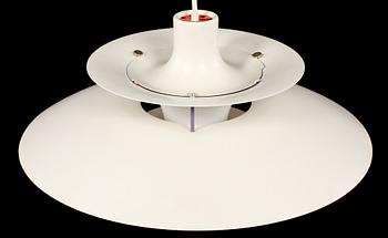 TAKLAMPA, "PH-lampa", Poul Henningsen, Louis Poulsen, 1900-talets fjärde kvartal. Höjd ca 28 cm.