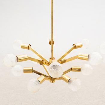 Axel Annell, attributed, ceiling lamps, a pair, second half of the 20th century.