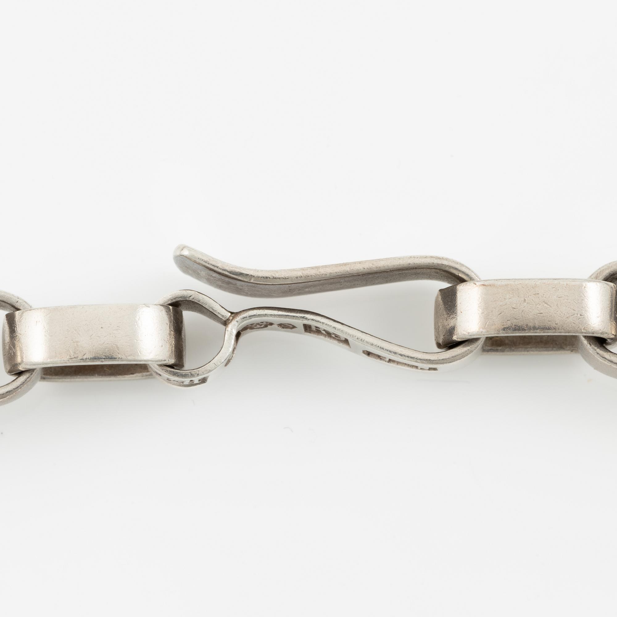 Sven-Erik Högberg, collier, silver.