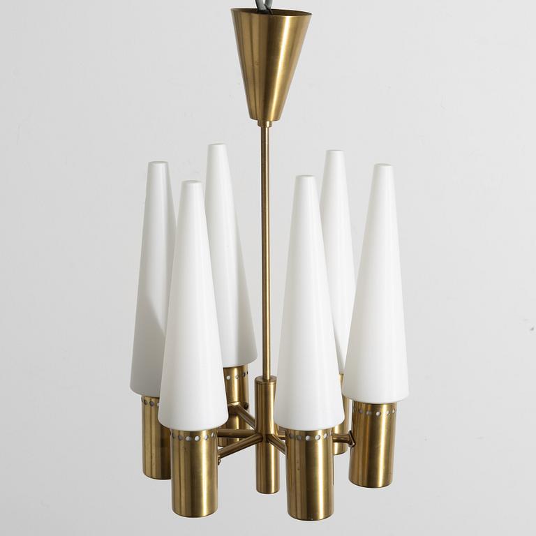 Hans-Agne Jakobsson, ceiling lamp, Hans-Agne Jakobsson AB, Markaryd, 1950s.
