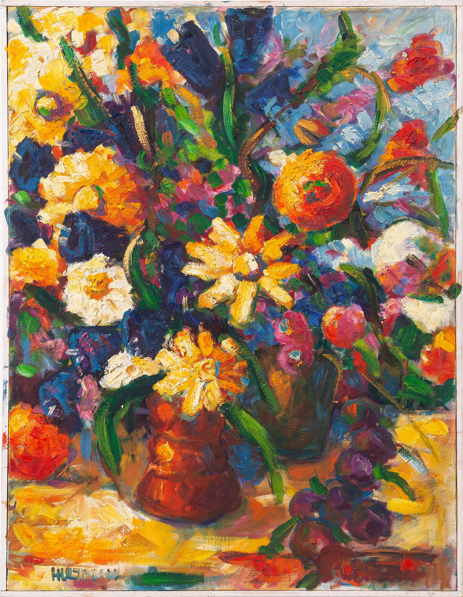 Anders Hultman, Flower still life.