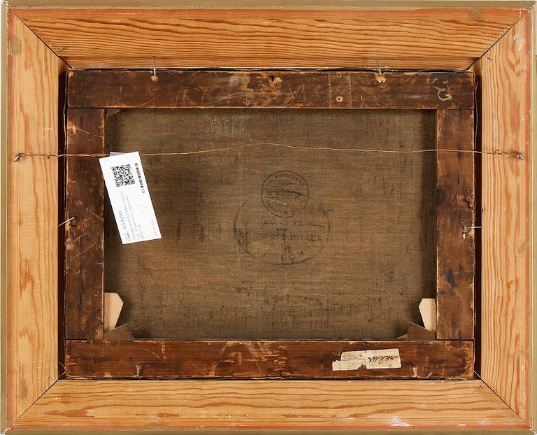 OKÄND KONSTNÄR, olja på duk, England, ej signerad, 1800-tal.