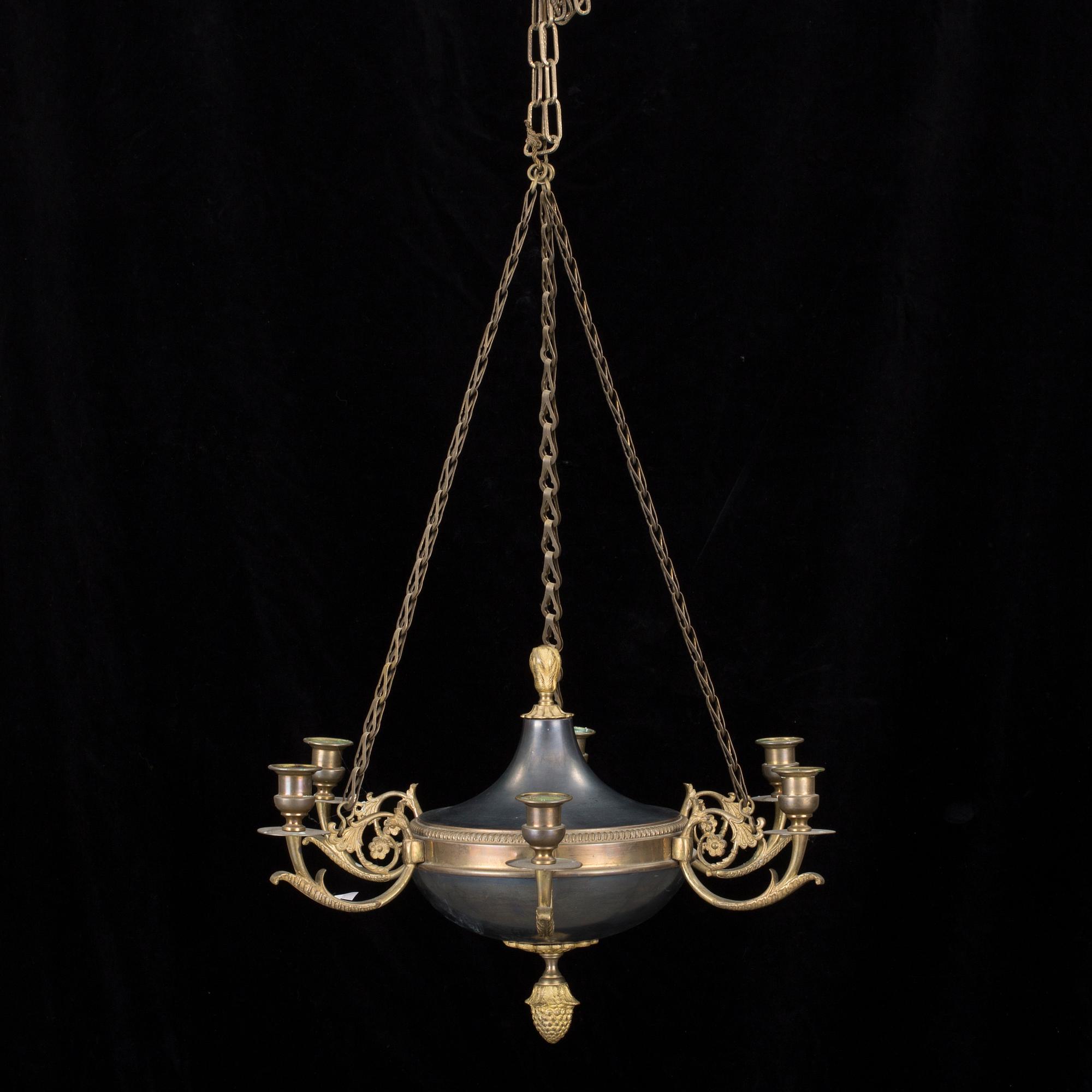 TAKAMPEL, senempire, 1800-talets mitt.