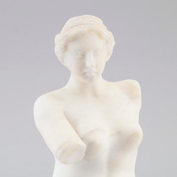SKULPTUR, alabaster, 1900-talets andra hälft.