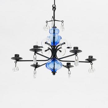 Erik Höglund, ljuskrona, Boda Smide.