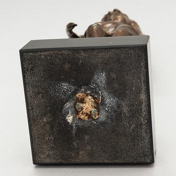 Jean Garnier, sculpture, bronze, signed.