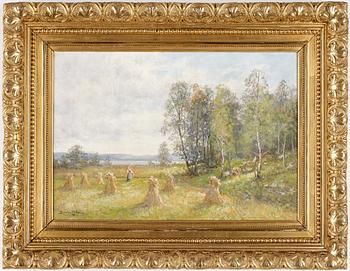 SEVERIN NILSON, olja på duk, signerad.