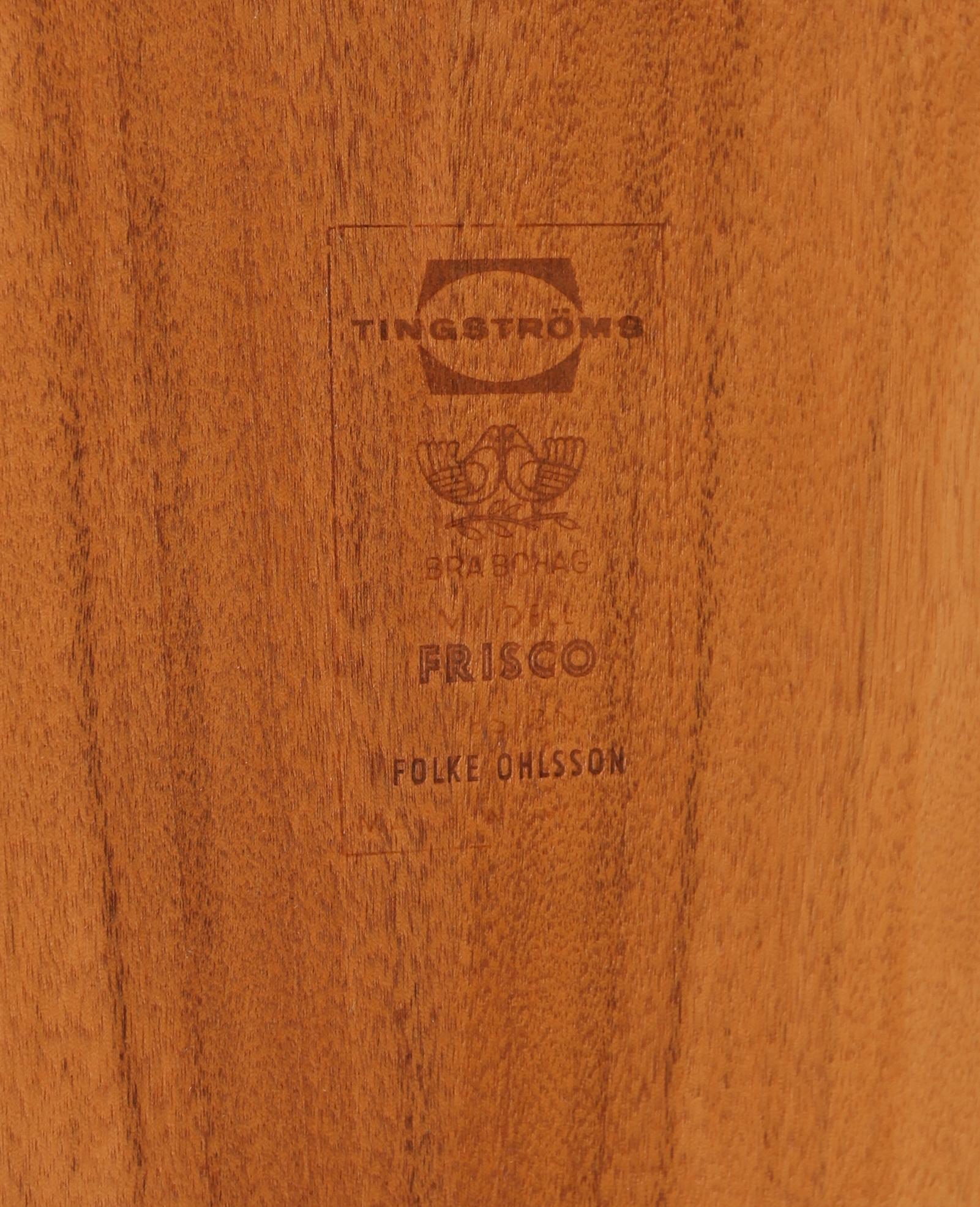 SOFFBORD, "Frisco", Folke Ohlsson, Tingströms, 1900-talets mitt.