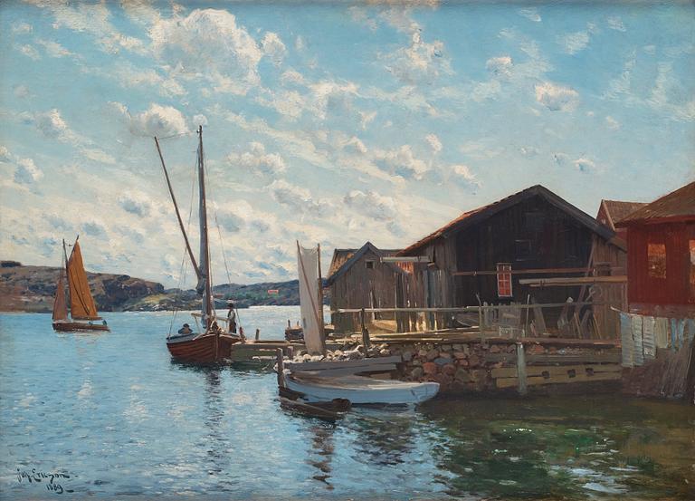 Johan Ericson, Från Marstrand.