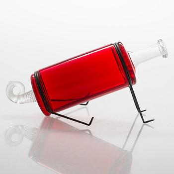 Markku Salo, glass sculpture, year dog, signed Markku Salo, Nuutajärvi 2014, numbered 89/100.