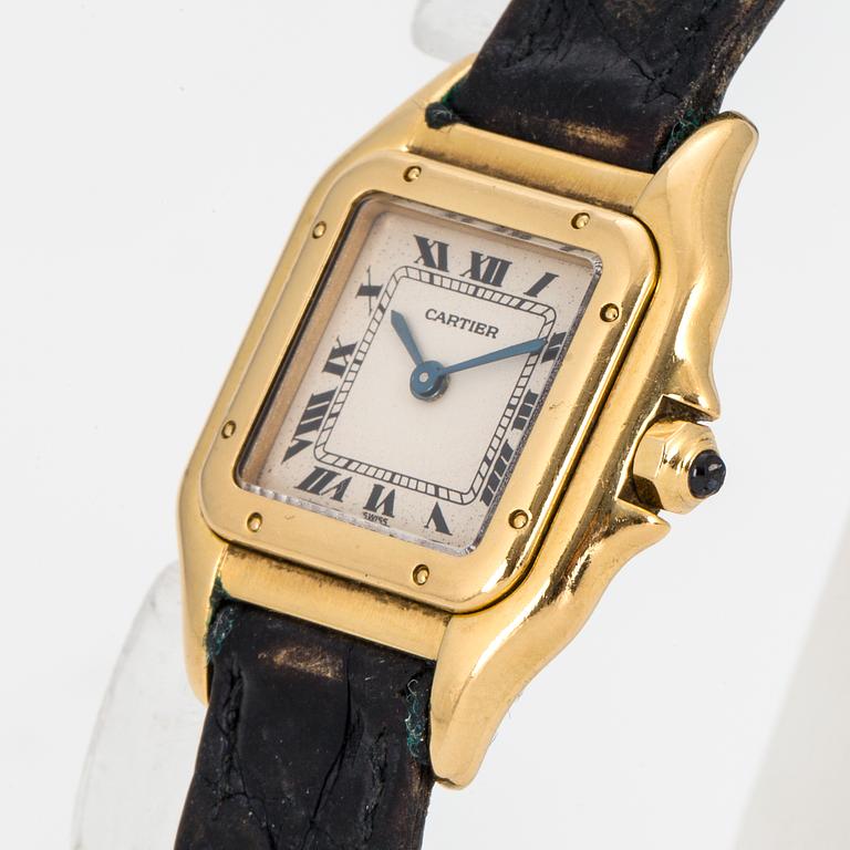 CARTIER, Panthère, wristwatch, 21,5 x 21,5 mm,