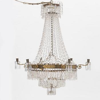 An Early 19th Century Empire Chandelier.