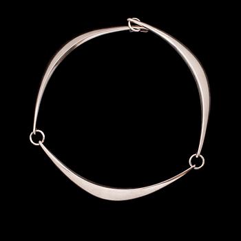 HALSSMYCKE, sterlingssilver, Hans Hansen, Danmark. Vikt ca 70 g.