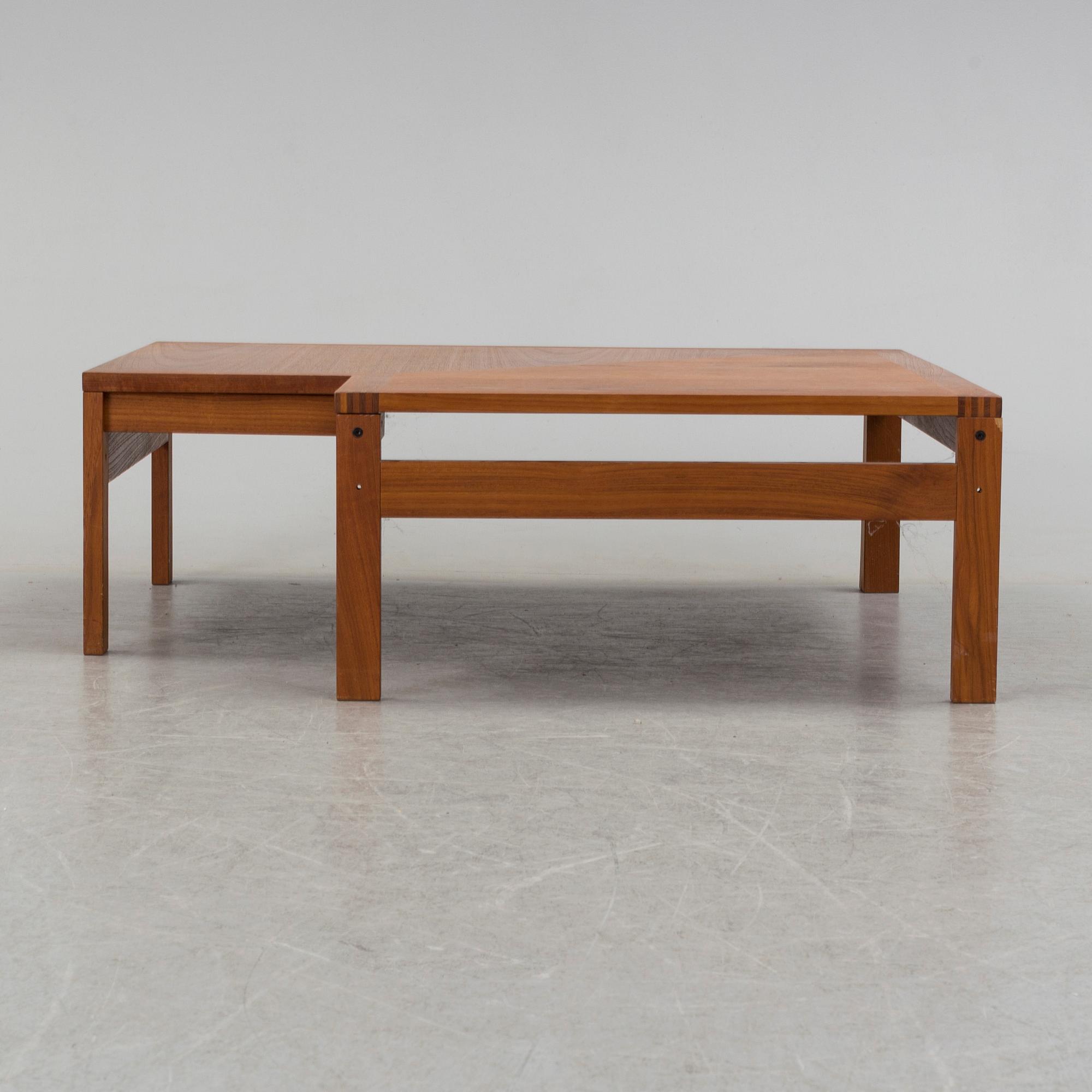 TOREN LIND & OLE GJERLOV, soffbord samt fåtöljer, tre delar, France & Son, Danmark.