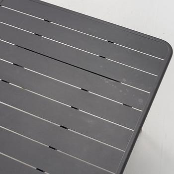 Frédéric Sofia, table and chairs, 6 pcs, "Luxembourg", Fermob.