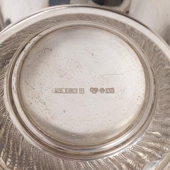 Trophies/cups and bowl, 6 pcs, silver, Sweden and Denmark, including K Anderson, Stockholm 1925.