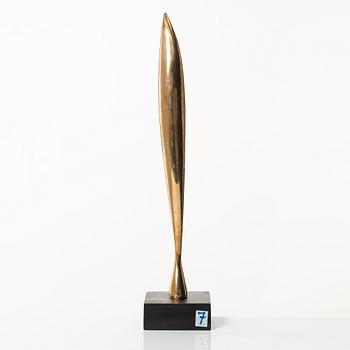 Veikko Keränen, otydlig titel under sockeln.