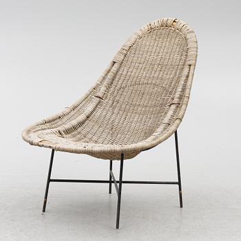 Kerstin Hörlin-Holmquist, An armchair, "Stora Kraal", designed for Nordiska Kompaniet's Triva series in 1952.