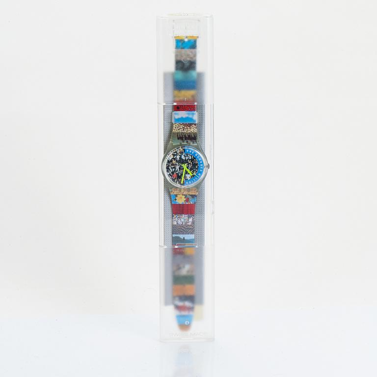 Swatch, Swatch The People, wristwatch, 34 mm.