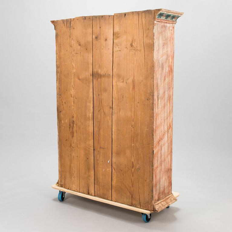 A 1805 dated cupboard marked EES ÅT.