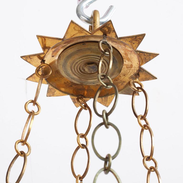 AMPEL, för fyra ljus, Sverige, 1800-tal, Karl Johan.