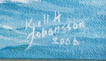 Kjell H Johansson, ship portrait "Flying clipper".