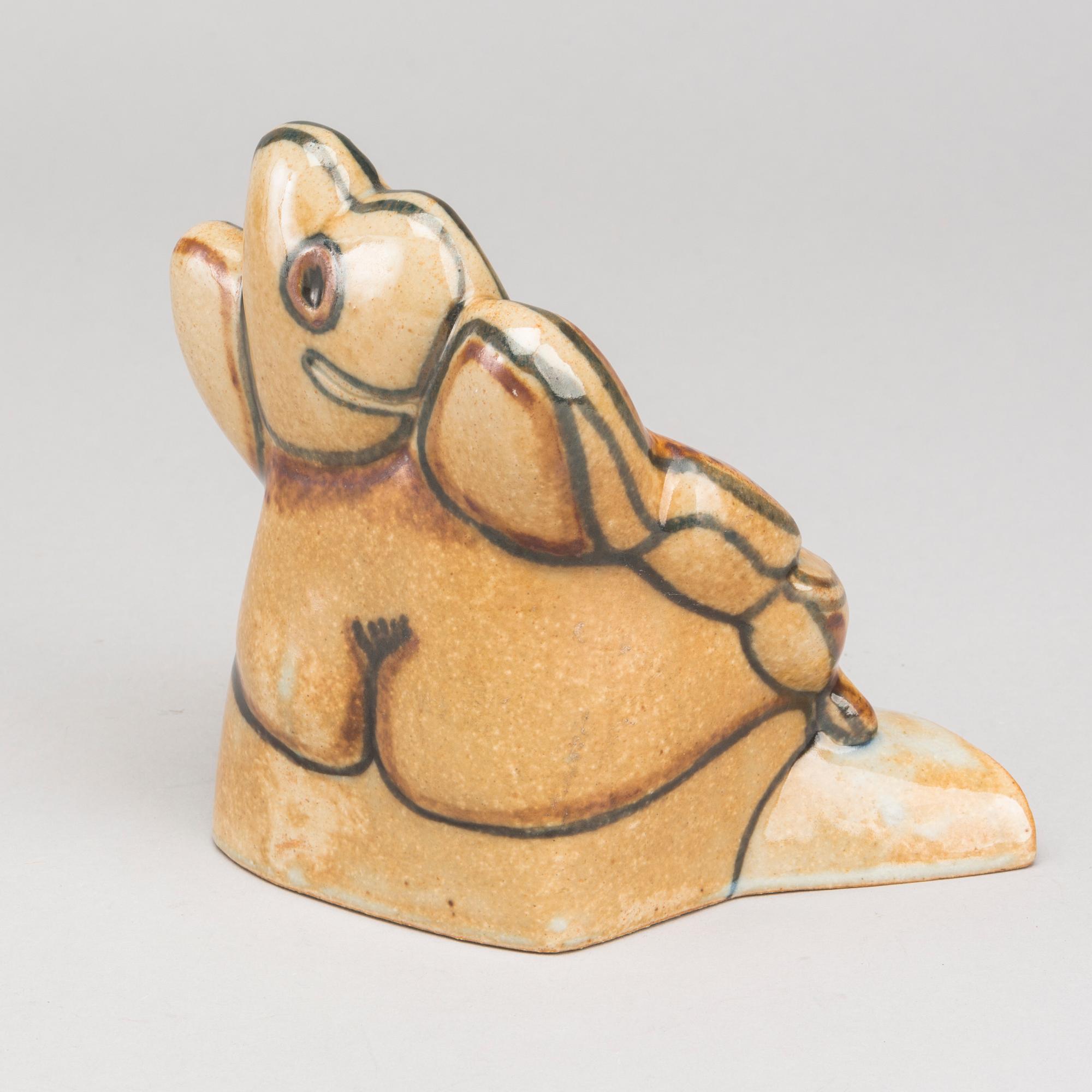 FIGURIN, STEN LYKKE MADSEN, stengods, Bing & Gröndahl.