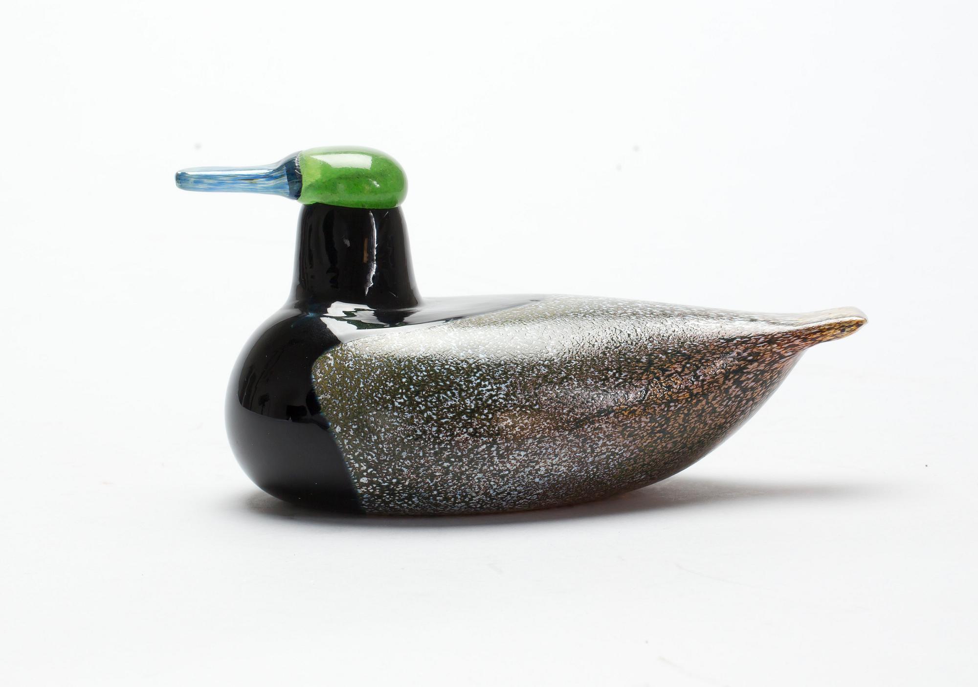 FIGURIN, glas, signerad O. Toikka Nuutajärvi.