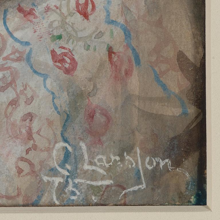 Carl Larsson, Lutspelande dam.