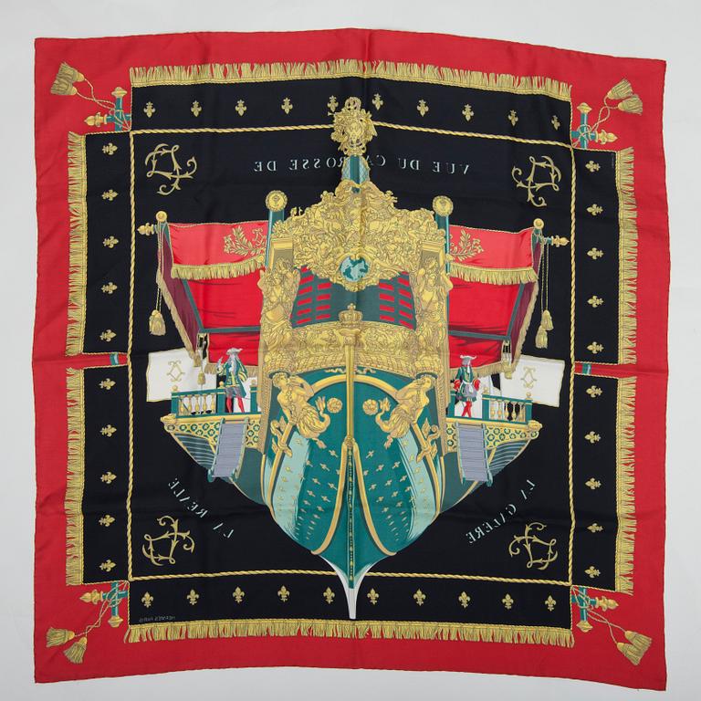 SCARF, "Vue du Carrosse de La Galère La Réale", Hermès.