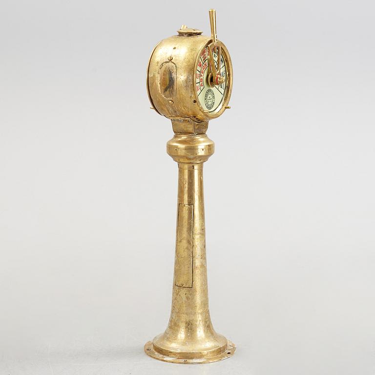 Ship telegraph, marked Chadburn London.