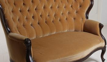 SALONGSMÖBEL, 4 delar, nyrokoko, 1800/1900-tal.