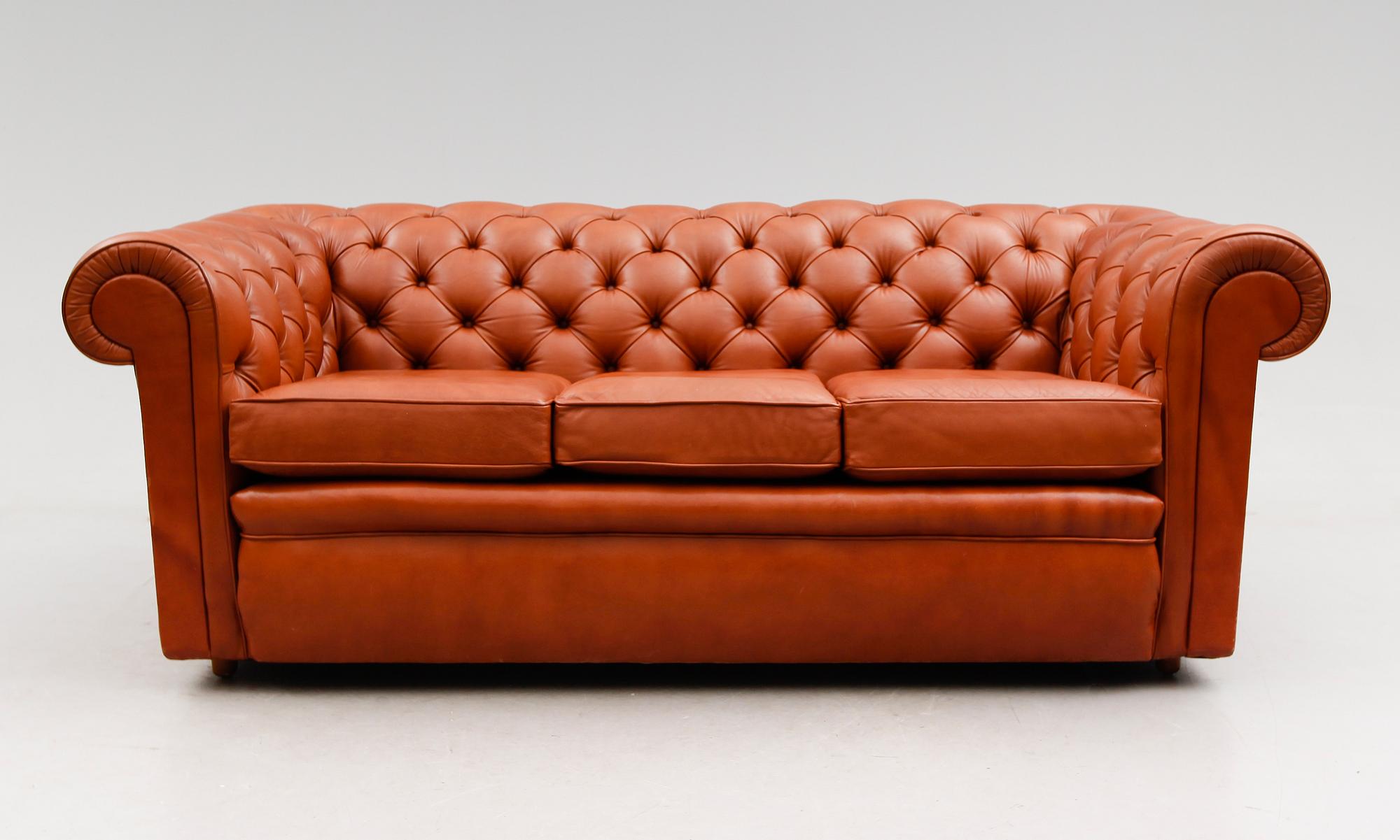 SOFFA, Chesterfieldmodell, 1900-talets andra hälft.