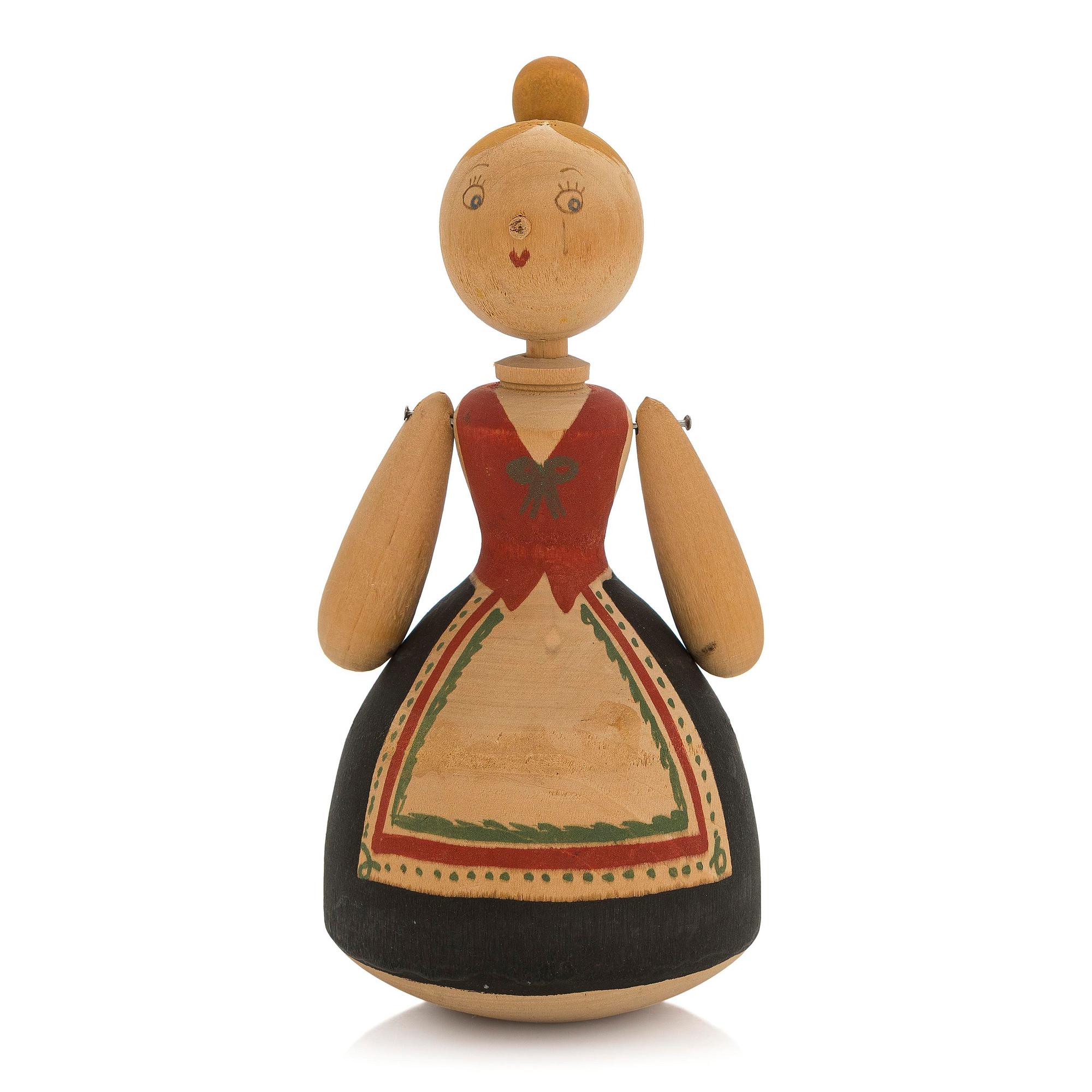 Kaj Franck, A 1940s wooden doll "Toto".