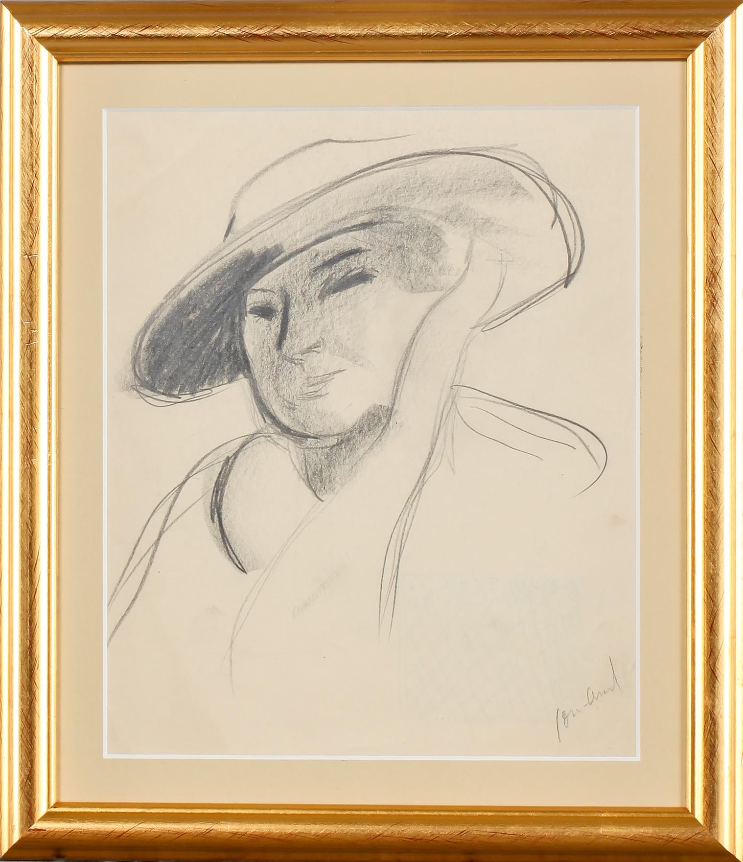 JOHN JON-AND, blyerts, signerad.