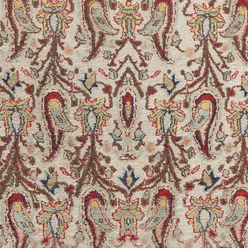 A silk runner, probably Turkey ca 284 x 99 cm.
