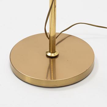 A pair of brass 'G-28' EWÅ floor lamps, late 1900's.