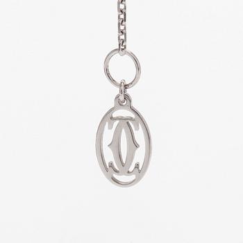 Cartier, halsband, "1895", 18K vitguld med briljantslipad diamant.