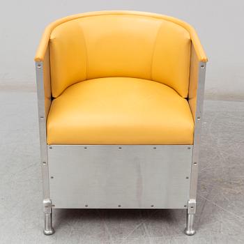 MATS THESELIUS, an 'Aluminium' easy chair, designed 1990.
