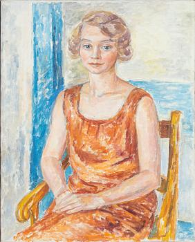 Birger Simonsson, oil on canvas, signed BS.