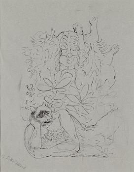 PETER WEISS, ink on paper.