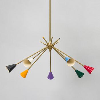 Kattovalaisin, sputnik-malli, Luci, Italia, nykyaikainen.